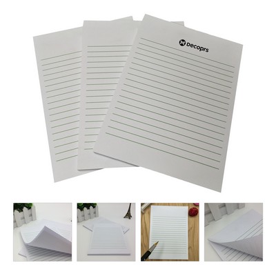 4"x6" 25 Sheets Paper Note Pad